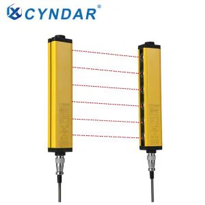 Långavkännande ljusgardinskydd